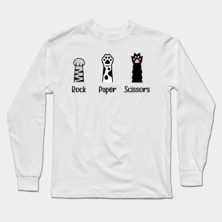 Rock Paper Scissors Long Sleeve T-Shirt